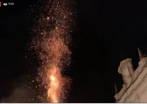 Falò di Sant'Antonio 2021 in diretta streaming