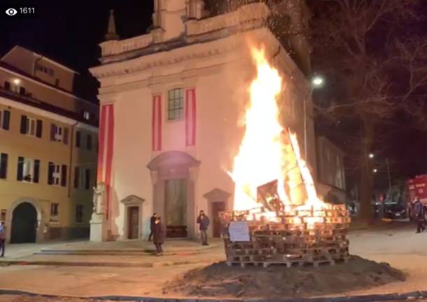 Falò di Sant'Antonio 2021 in diretta streaming 