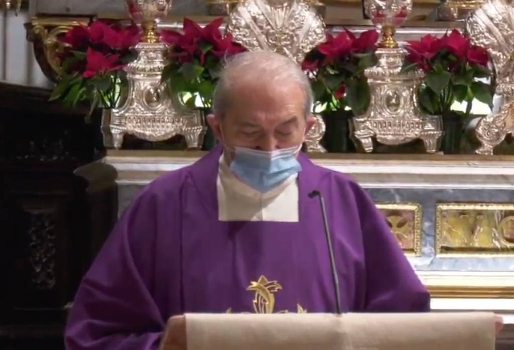 Funerali di don Sandro Bottini a Busto Garolfo