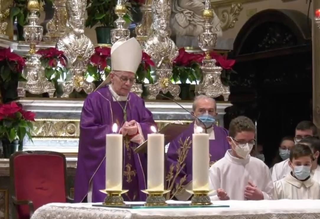 Funerali di don Sandro Bottini a Busto Garolfo