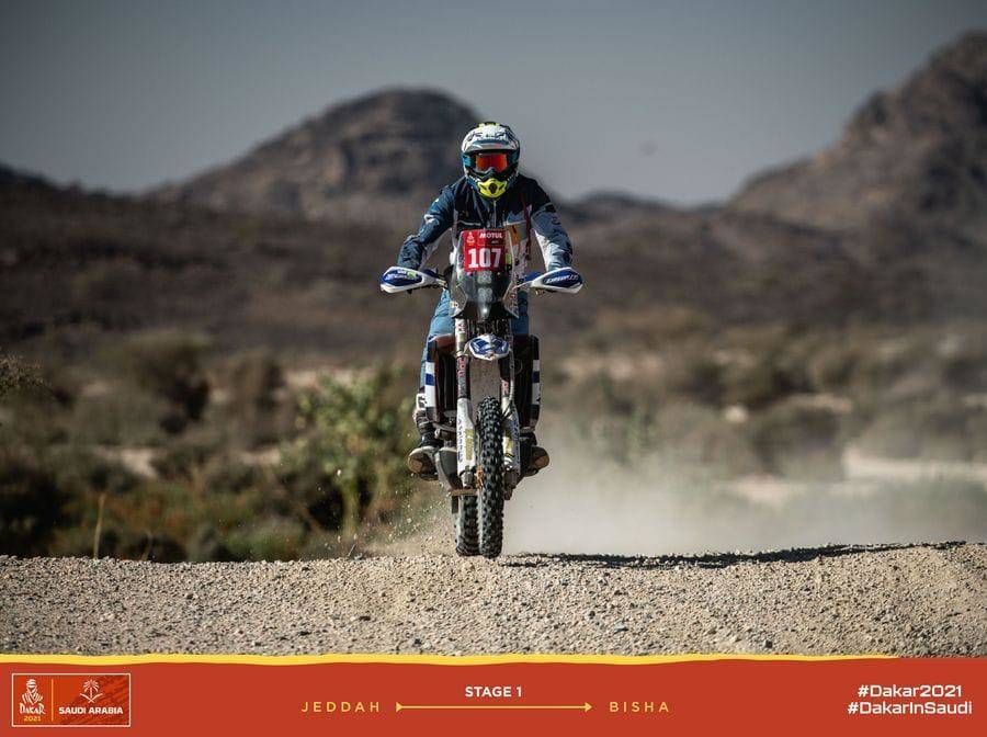 Gianni Stigliano alla Dakar 2021