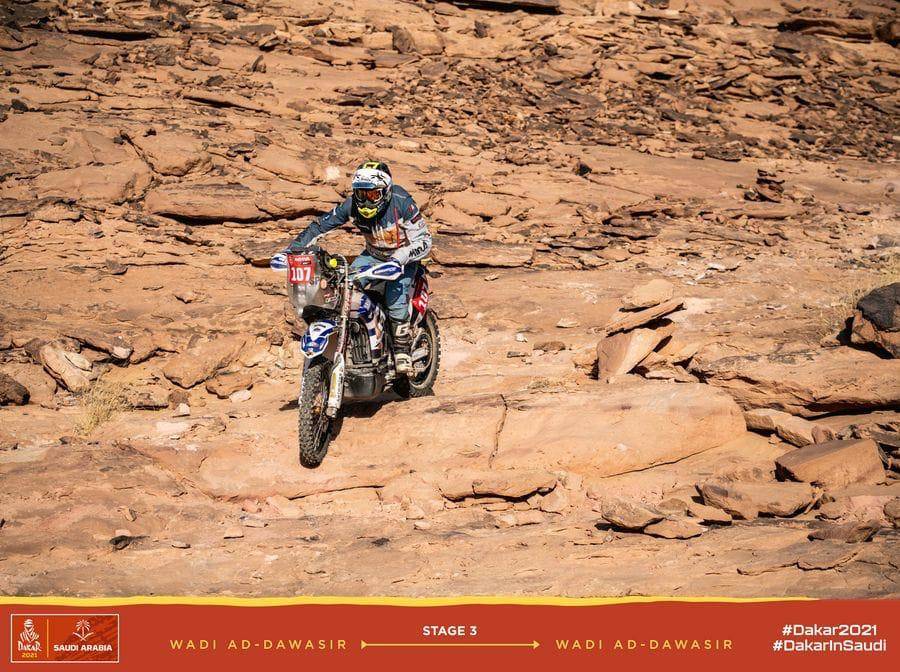 Gianni Stigliano alla Dakar 2021