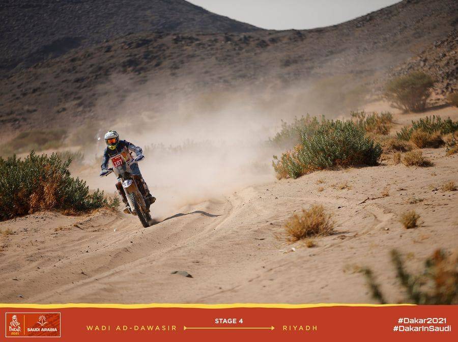 Gianni Stigliano alla Dakar 2021
