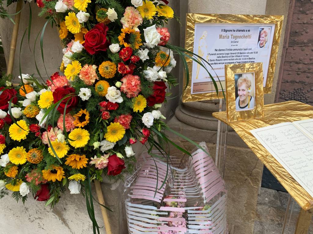 I funerali di Maria Corvi