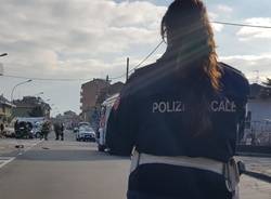 incidente busto arsizio polizia locale