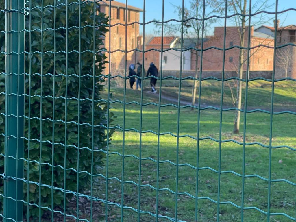 jogging al Parco Castello chiuso per manutenzione del verde