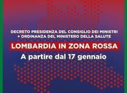 La Lombardia torna in zona rossa