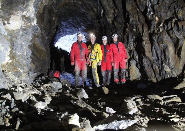 La spedizione di UNEX nelle cave dell'Alta Val Formazza
