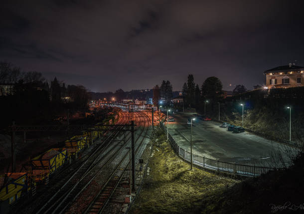 la stazione di Malnate 