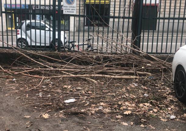 Lavori di manutenzione al parcheggio dell'ex Dopolavoro Tosi a Legnano