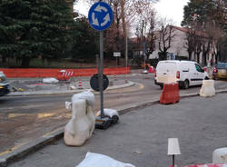 Lavori di riqualificazione al piazzale della stazione di Parabiago