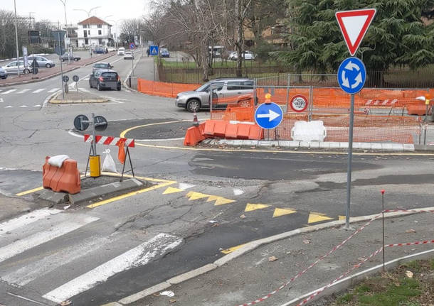 Lavori di riqualificazione al piazzale della stazione di Parabiago