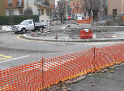 Lavori di riqualificazione al piazzale della stazione di Parabiago