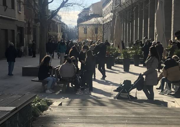 Legnano arancione, ma che bella giornata