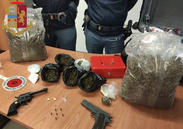 marijuana Polizia di Stato Milano