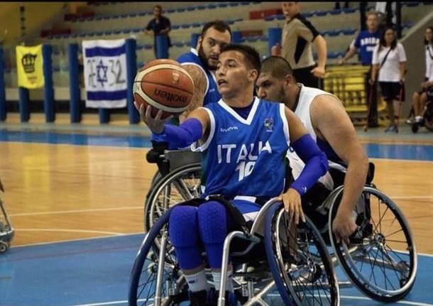 massimiliano segreto basket in carrozzina