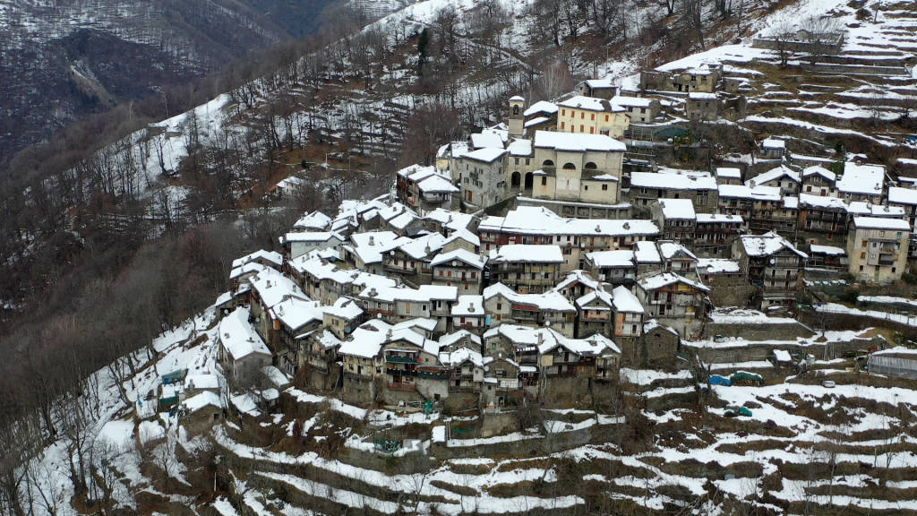 Monteviasco nella neve