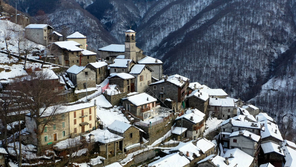 Monteviasco nella neve