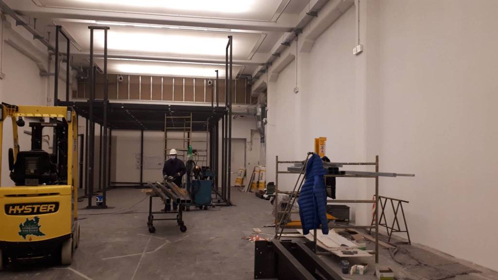 Nel cantiere del polo culturale