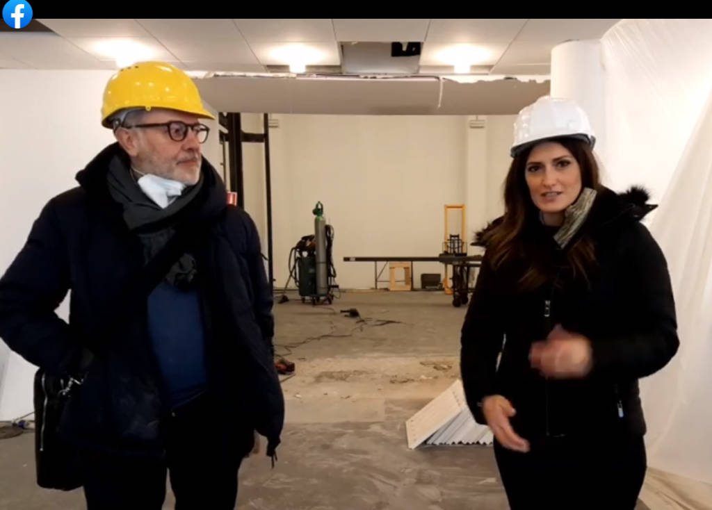 Nel cantiere del polo culturale