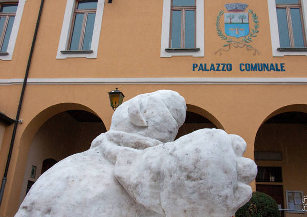 Polly Ted, l’orsetta di neve, saluta il nuovo anno