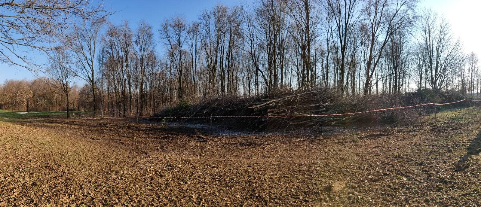 Proseguono i lavori di pulizia e manutenzione al Parco Vita di Solaro