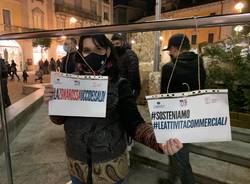 protesta commercianti busto arsizio covid