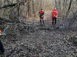 Pulizie in corso nel Parco Pineta