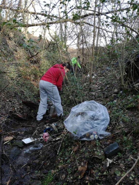 Ripulito il lavatoio di Bobbiate 