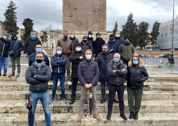 Ristoratori in protesta a Milano 