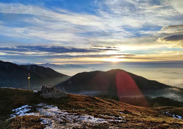 Una mattina di sole sul Varesotto