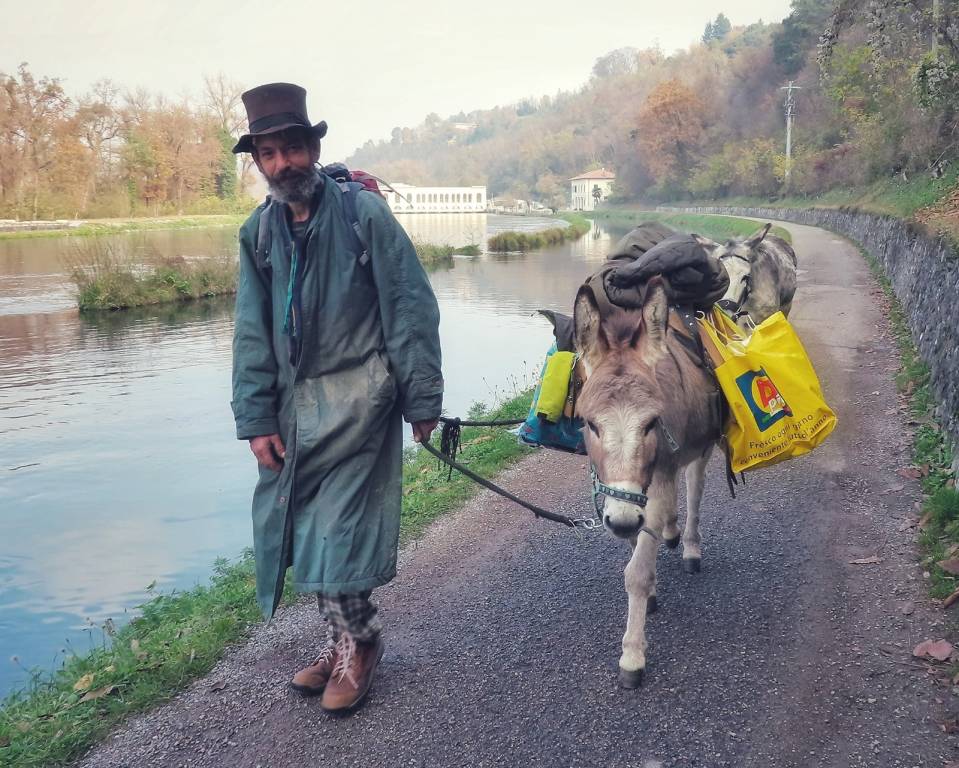 Camminatore asini Hans Tobler