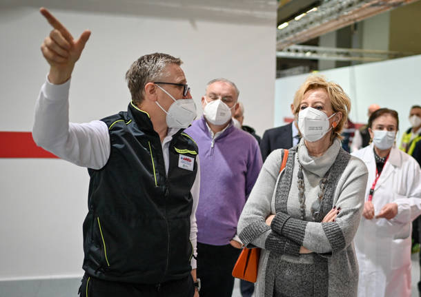 Vaccinazioni in Fiera a Milano