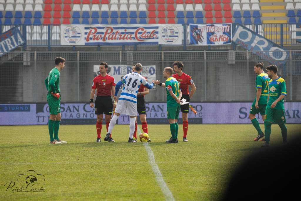 Calcio: Pro Patria - Pergolettese 0-2