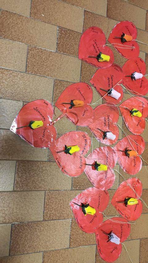 I cuoricini dei bambini per San Valentino