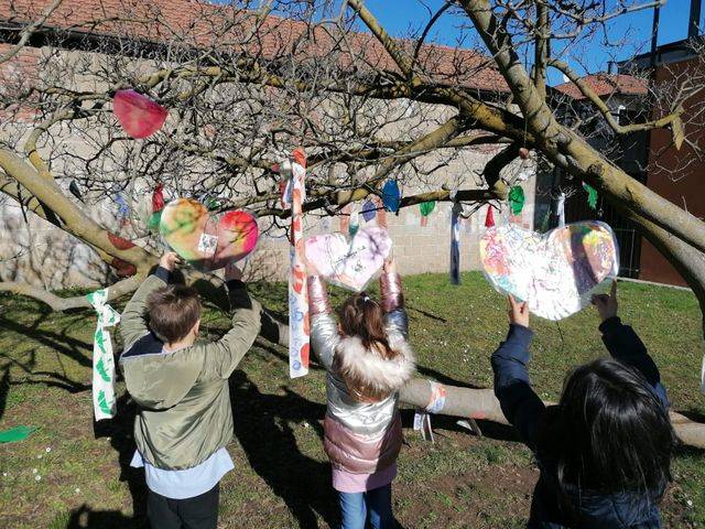 I cuoricini dei bambini per San Valentino
