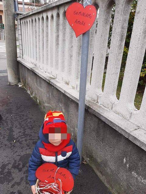 I cuoricini dei bambini per San Valentino