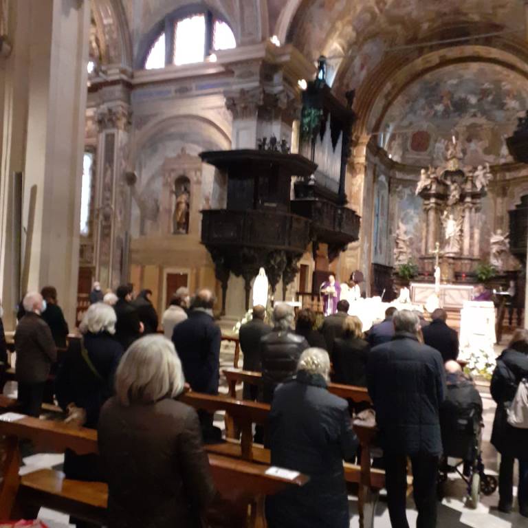 I funerali di Giuseppe Bortoluzzi