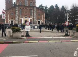 I funerali di Klaudio al Santo Redentore di Legnano