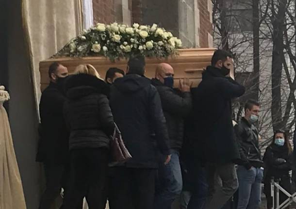 I funerali di Klaudio al Santo Redentore di Legnano