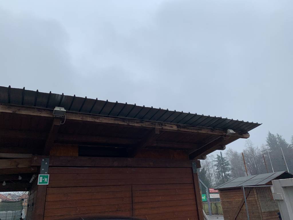 Il cantiere del rugby a Giubiano