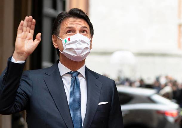 Il saluto di Conte 