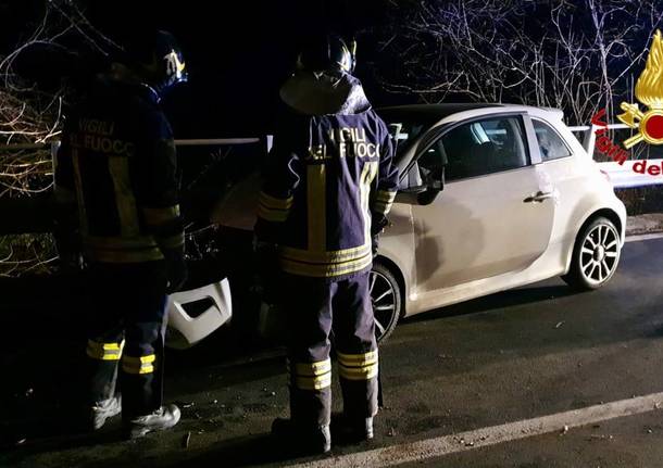 incidenti stradali Luino e Bisuschio