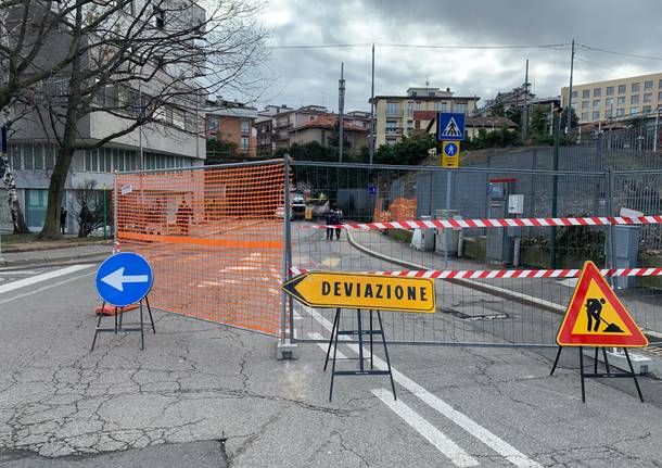 Lavori in via del Ponte, chiuso un tratto di via Maspero