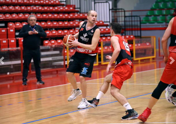 Legnano Knights, primo test al Palaborsani