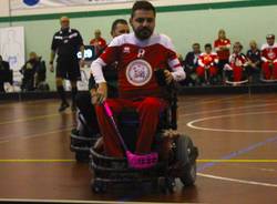 powerchair hockey - Tiziano fattore capitano Powerchair Hockey di Besnate.