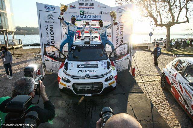 Premiazione rally dei Laghi 2021