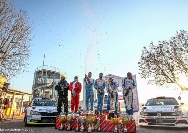 Rally dei Laghi 2021 – La premiazione alla Schiranna