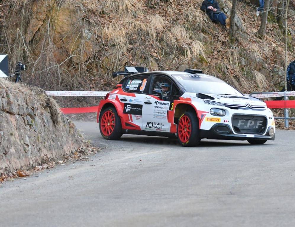 Rally dei Laghi 2021 - La gara sulla prova Alpe-Valganna