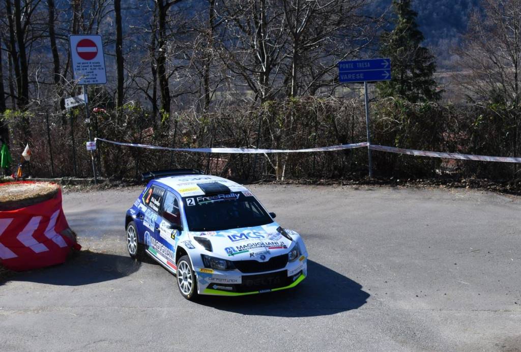 Rally dei Laghi 2021 - La gara sulla prova Alpe-Valganna